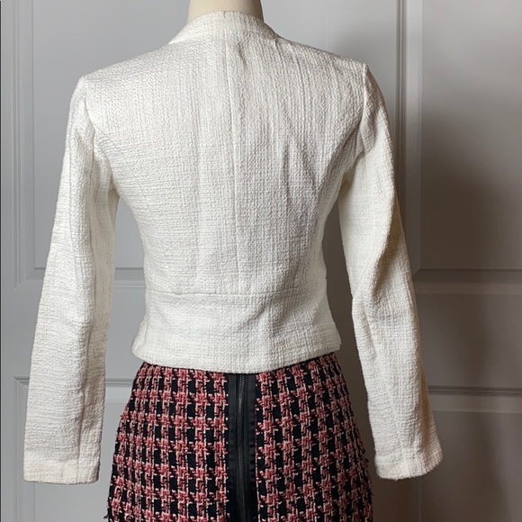 New York & Company tweed look moto jacket - Picture 7 of 13